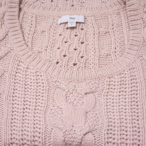GAP | SM soft pink knit sweater - Picture 3 of 6